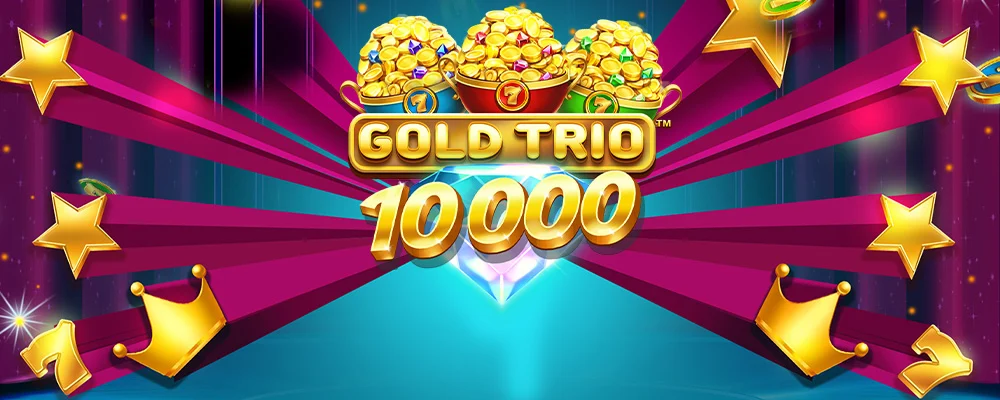 slots bet Trio de Ouro 10000